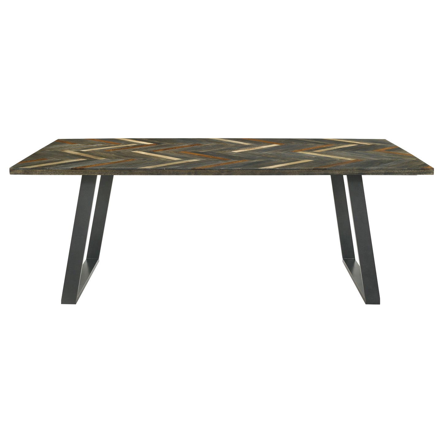 Misty 7-piece Rectangular Dining Set Sheesham and Camel