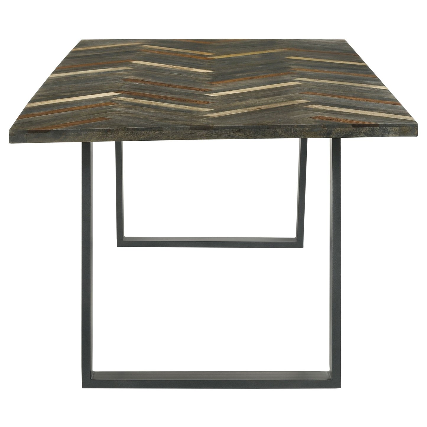 Misty 7 - piece Rectangular Dining Set Sheesham and Espresso - Sonoma Home Furniture