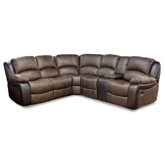 CYPRESS BROWN 6-PC RECLINING SECTIONAL