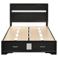 Miranda 4-piece Full Bedroom Set Black