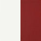 Retro 5-piece Round Dining Table Set White and Red