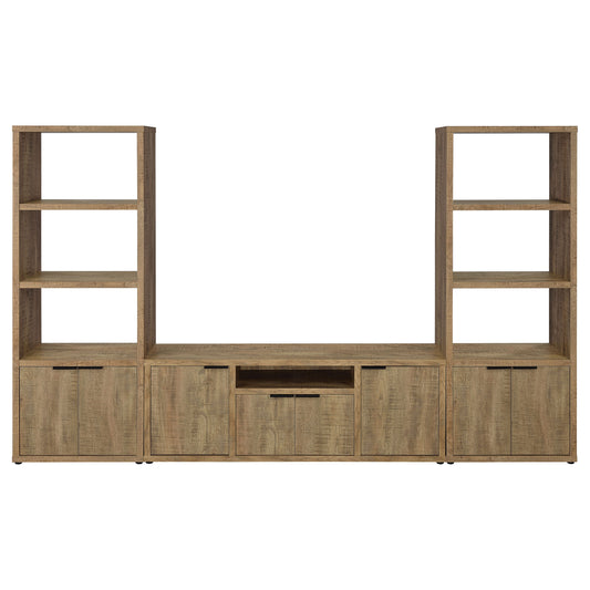 Tabby 3-piece 60-inch TV Entertainment Center Mango