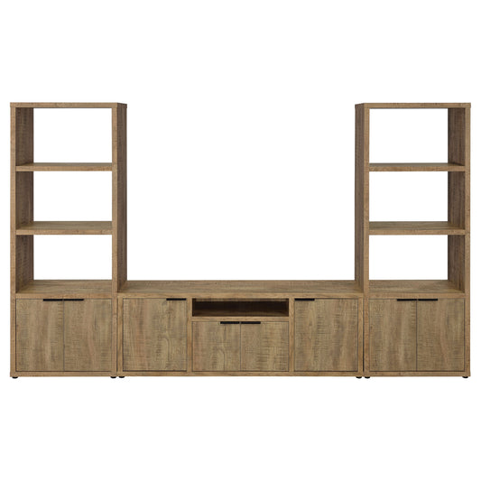 Tabby 3-piece Entertainment Center With 60" TV Stand Mango