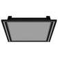 Windrose 28 x 67 Inch Tempered LED Standing Mirror Black