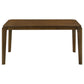 Almonte 5-piece 59-inch Rectangular Dining Set Dark Brown