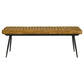 Misty 6 - piece Rectangular Dining Set Sheesham and Camel - Sonoma Home Furniture