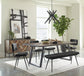 Misty 6 - piece Rectangular Dining Set Sheesham and Espresso - Sonoma Home Furniture