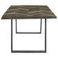 Misty 7 - piece Rectangular Dining Set Sheesham and Espresso - Sonoma Home Furniture