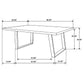 Misty 7 - piece Rectangular Dining Set Sheesham and Espresso - Sonoma Home Furniture