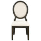 Twyla 5 - piece Round Storage Base Dining Table Set Dark Cocoa - Sonoma Home Furniture