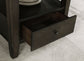 Twyla 5 - piece Round Storage Base Dining Table Set Dark Cocoa - Sonoma Home Furniture