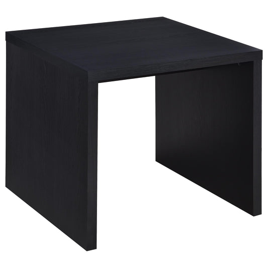 Knapp Engineered Wood Square Side End Table Black - Sonoma Home Furniture
