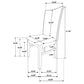 Sherwood 5 - piece Rectangular Dining Table Set Brown - Sonoma Home Furniture