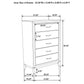 Watson 5-piece Full Bedroom Set Grey Oak