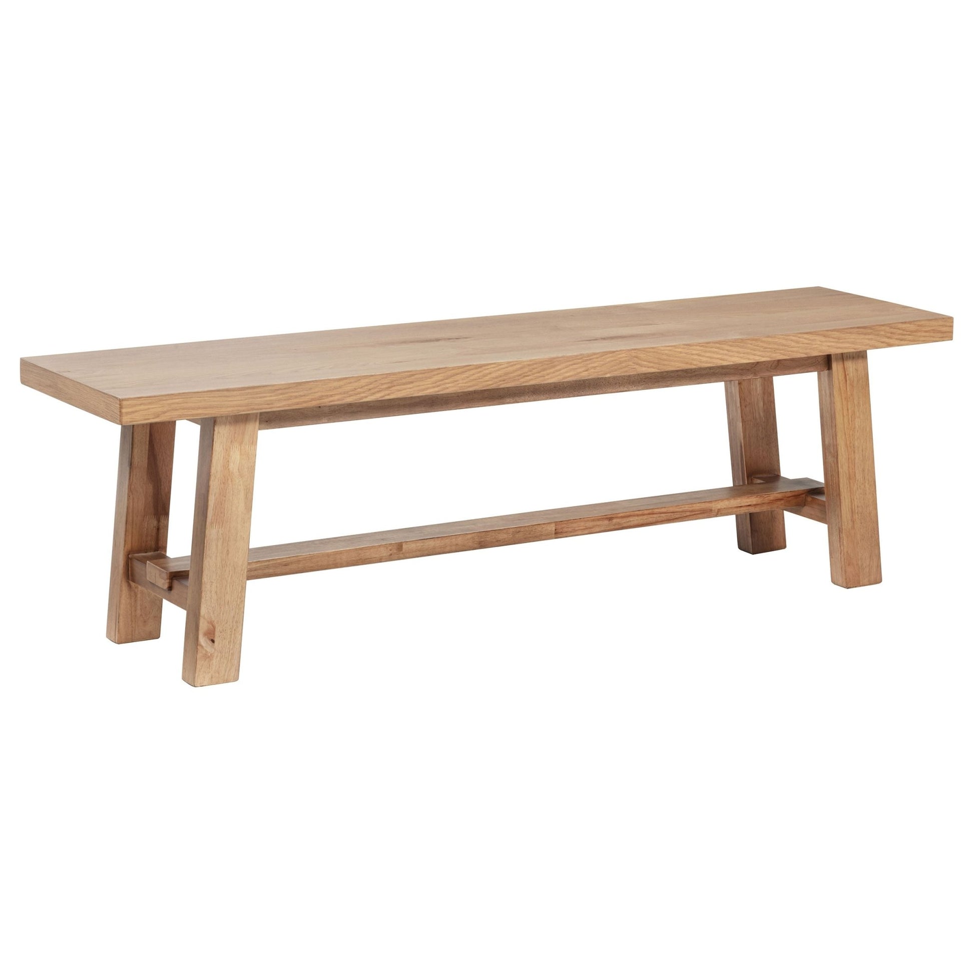 Middleton 60 - inch Wood Backless Dining Bench Natural Brown - Sonoma Home Furniture