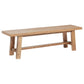 Middleton 60 - inch Wood Backless Dining Bench Natural Brown - Sonoma Home Furniture