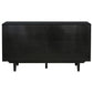 Middleton 4 - door Sideboard Server with Dual Drawers Black - Sonoma Home Furniture