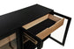 Middleton 4 - door Sideboard Server with Dual Drawers Black - Sonoma Home Furniture