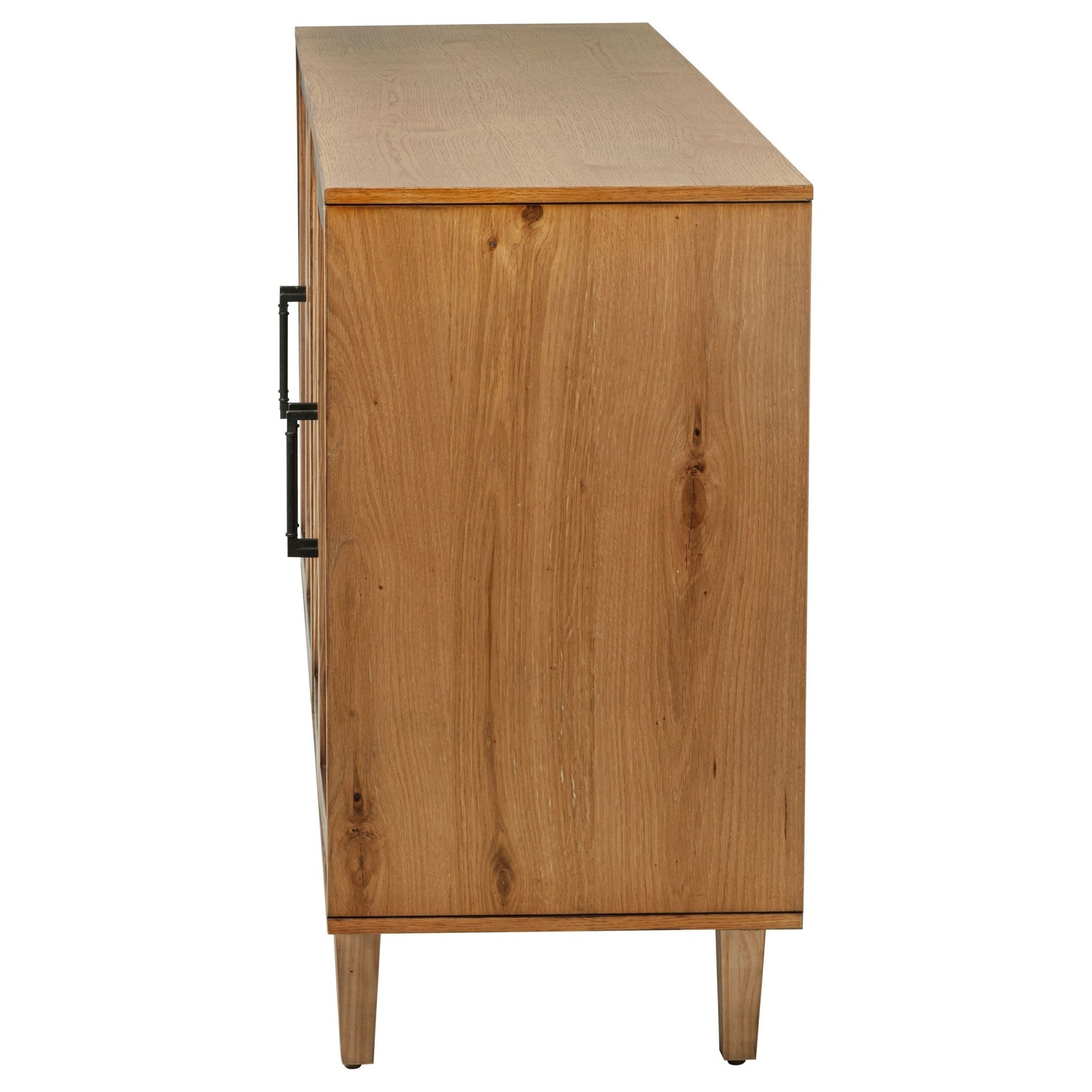 Middleton 4 - door Sideboard Server with Dual Drawers Natural - Sonoma Home Furniture