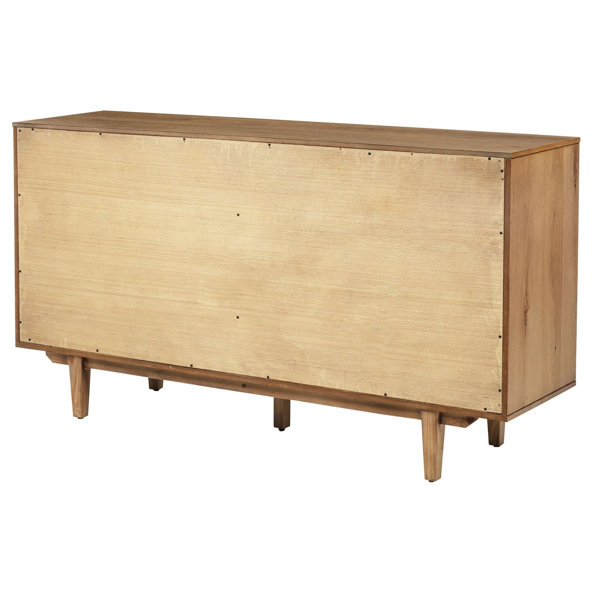 Middleton 4 - door Sideboard Server with Dual Drawers Natural - Sonoma Home Furniture