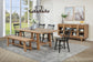 Middleton 4 - door Sideboard Server with Dual Drawers Natural - Sonoma Home Furniture