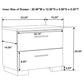 Felicity 4-piece Eastern King Platform Bedroom Set White