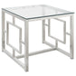 Merced 2 - piece Rectangular Coffee and End Table Set Nickel - Sonoma Home Furniture