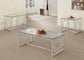 Merced 3 - piece Rectangular Coffee and End Table Set Nickel - Sonoma Home Furniture