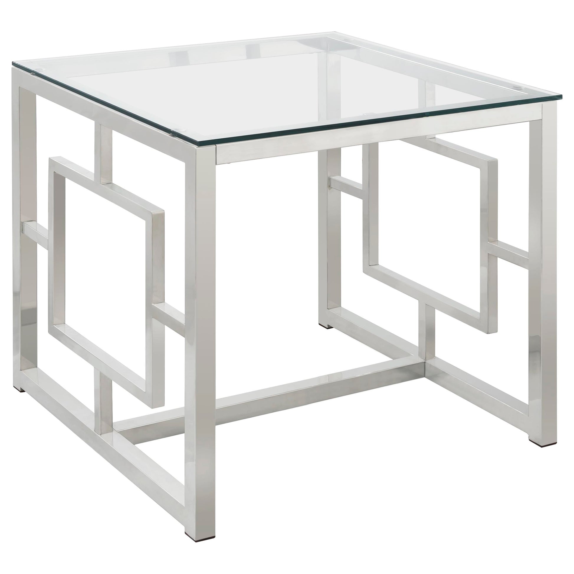 Merced 3 - piece Rectangular Coffee and End Table Set Nickel - Sonoma Home Furniture