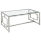 Merced 3 - piece Rectangular Coffee and End Table Set Nickel - Sonoma Home Furniture
