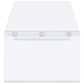 Opal 2 - piece Coffee and End Table Set White High Gloss - Sonoma Home Furniture