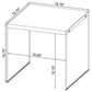 Opal 3 - piece Coffee and End Table Set White High Gloss - Sonoma Home Furniture